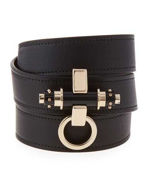 givenchy obsedia wrap bracelet|Givenchy Leather Obsedia Wrap Bracelet .